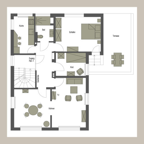 0711 Lodging | Family-friendly – 4-Zimmer Apartment mit Kinderzimmer