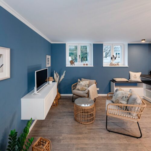 Beach Style – 2-Zimmer Apartment mit Terrasse in Stuttgart Zentrum